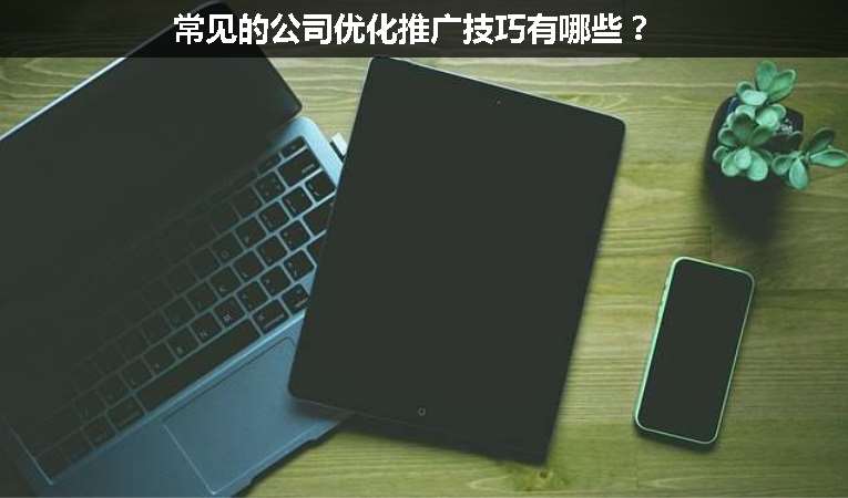 常見的公司優(yōu)化推廣技巧有哪些？