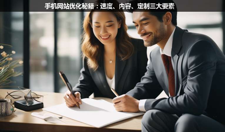 手機(jī)網(wǎng)站優(yōu)化秘籍：速度、內(nèi)容、定制三大要素